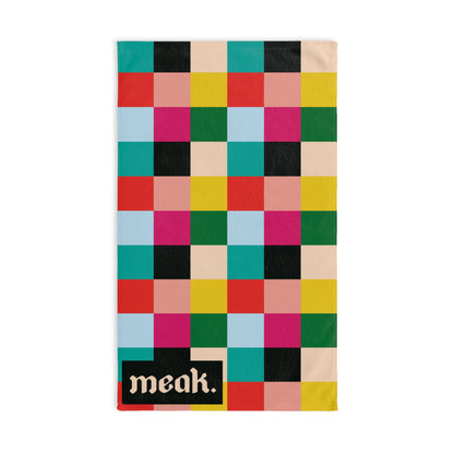 Meak Checkered Workout Towel